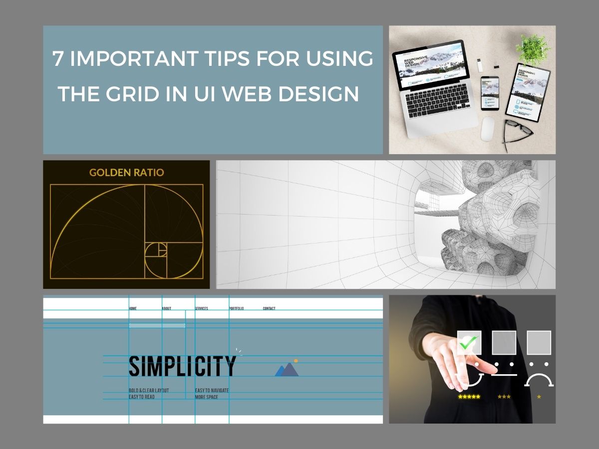 7 important tips for using the grid in UI web design